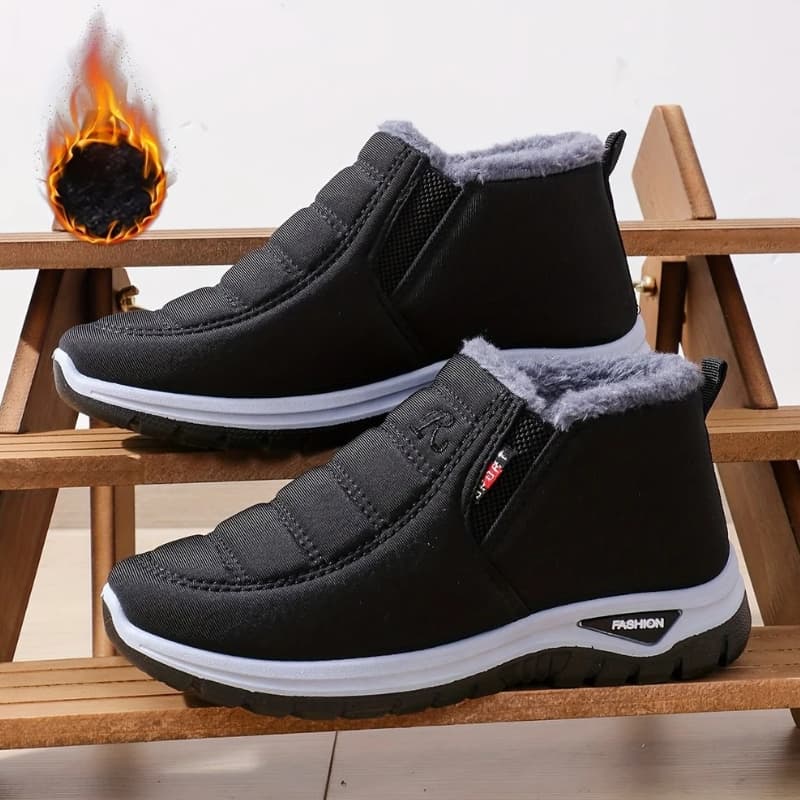 Botas Femininas De Inverno Ao Ar Livre Impermeáveis Antiderrapantes Macias Confortáveis Quentes E Isoladas