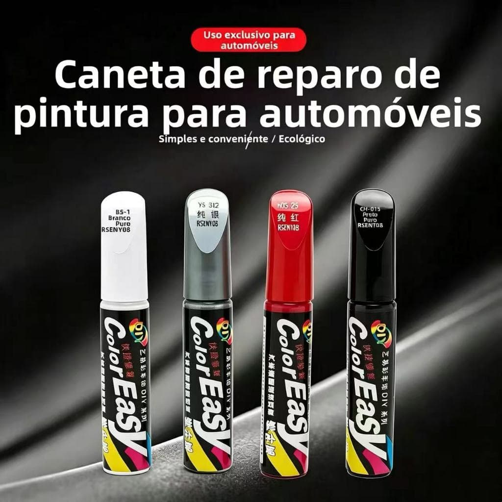 Caneta para reparo de pintura de carro, caneta para reparo de arranhões, ferramenta útil, preto, prata, vermelho, branco