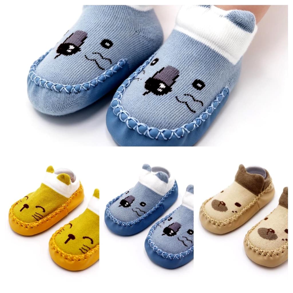 Meias Infantis Antiderrapantes Para Chão , Sapatos Bebês , De Desenho Animado Aprendizagem Precoce