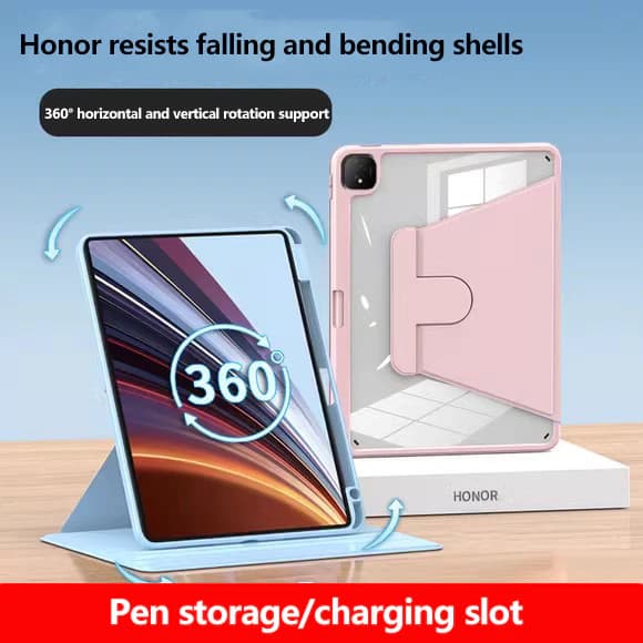 Capa Para Itel Vista Tab 30 11.0 Polegadas 2024 Inteligente 360 Rotativo Acrílico Dobrável Couro Magnético Flip Case 11