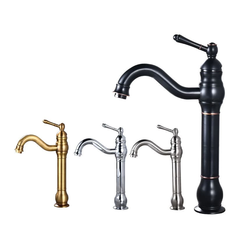 Torneira Para Lavatório De Água Fria E Quente , Latão , De Cozinha Estilo Americano