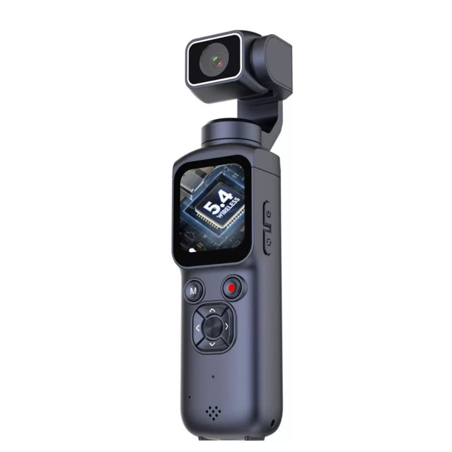 Vlog Câmera De Bolso gimbal Portátil anti-Vibração 4K HD Esporte Wi-Fi Tela Sensível Ao Toque Rastreamento mini Disposit