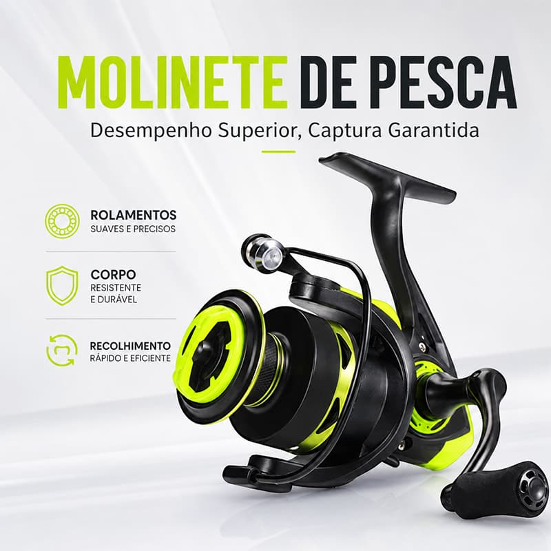 Carretel Giratório , Capacidade De Arrasto De 20 kg , Adequado Para Pesca Com Isca De Água Salgada E Doce