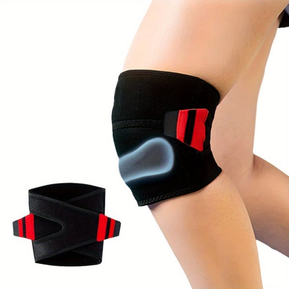 Capa Ajustável Para Articulação Do Joelho , Suporte Patela Respirável E Confortável , Adequada fitness Masculino Feminin
