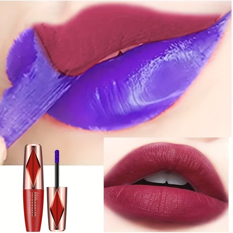 Peel Off Lip Stain Tints , Batom Líquido Fosco Mancha Labial De Longa Duração À Prova D'água Para Mulheres Antiaderente