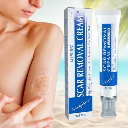 30g Advanced Scar Creme Reparador,Creme Clareador de Manchas, Atenua Melasma e Manchas Escuras, Uniformiza o Tom da Pele