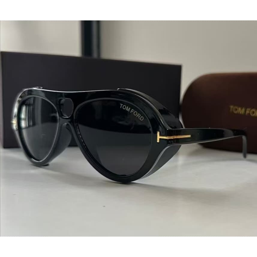 Moda unissex Oval protetor lateral T óculos de sol, senhoras Retro rua tiro viagem condução óculos de sol UV400
