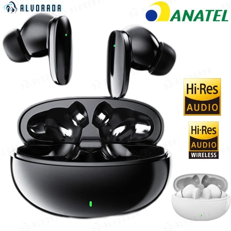 Fones De Ouvido Sem Fio Bluetooth 24H Playtime 13mm Drivers Duplos Som HiFi 5.3 IPX4-alv
