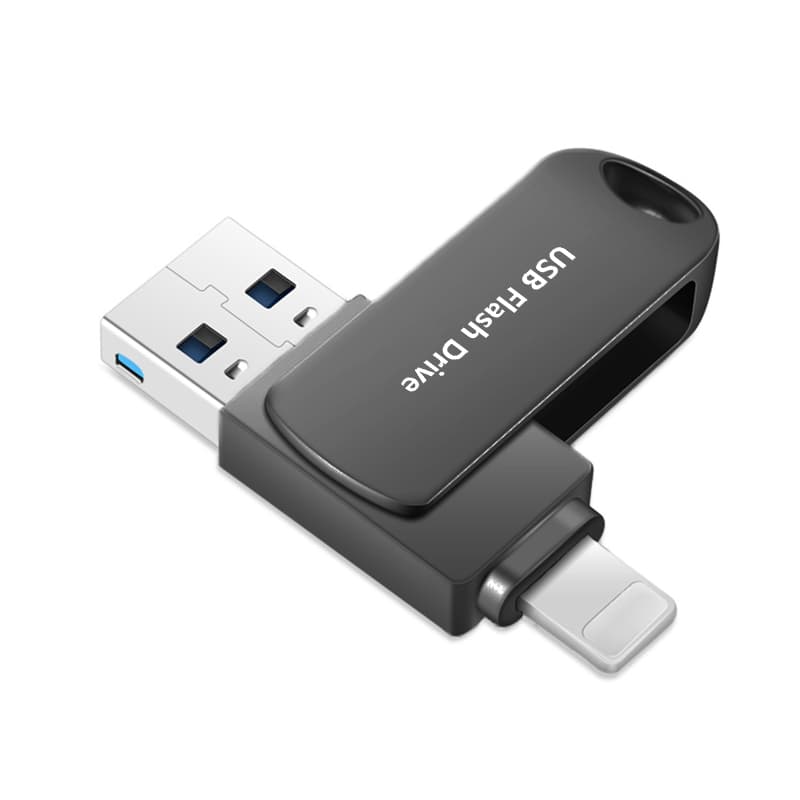 Unidade Flash Portátil De Interface Dupla De Alta Velocidade De 2 Tb Backup De Fotos De Grande Capacidade E Armazenament