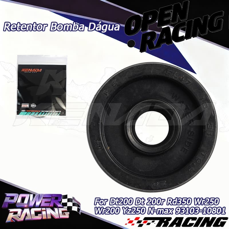 Kenada Racing Retentor Bomba Dágua Dt200 Dt 200r Rd350 Wr250 Wr200 Yz250 N-max 93103-10801 Original