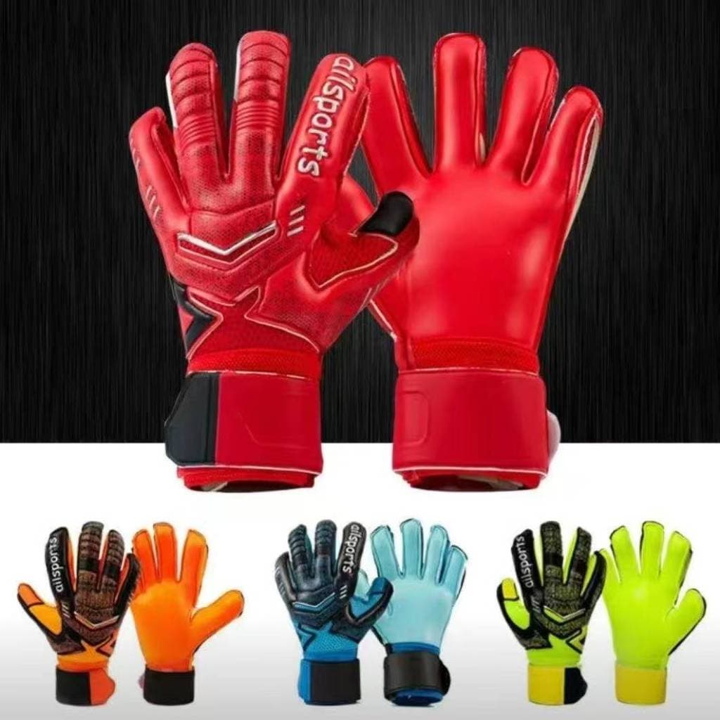 2026 novo estilo dedo guarda luvas de goleiro de futebol adolescente crianças engrossado resistente ao desgaste látex go