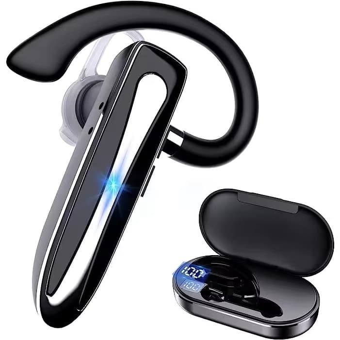 Fones De Ouvido Sem Fio Bluetooth Fone Com Microfone ENC Cancelamento Ruído Handsfree Falando Negócios Auriculares Condu