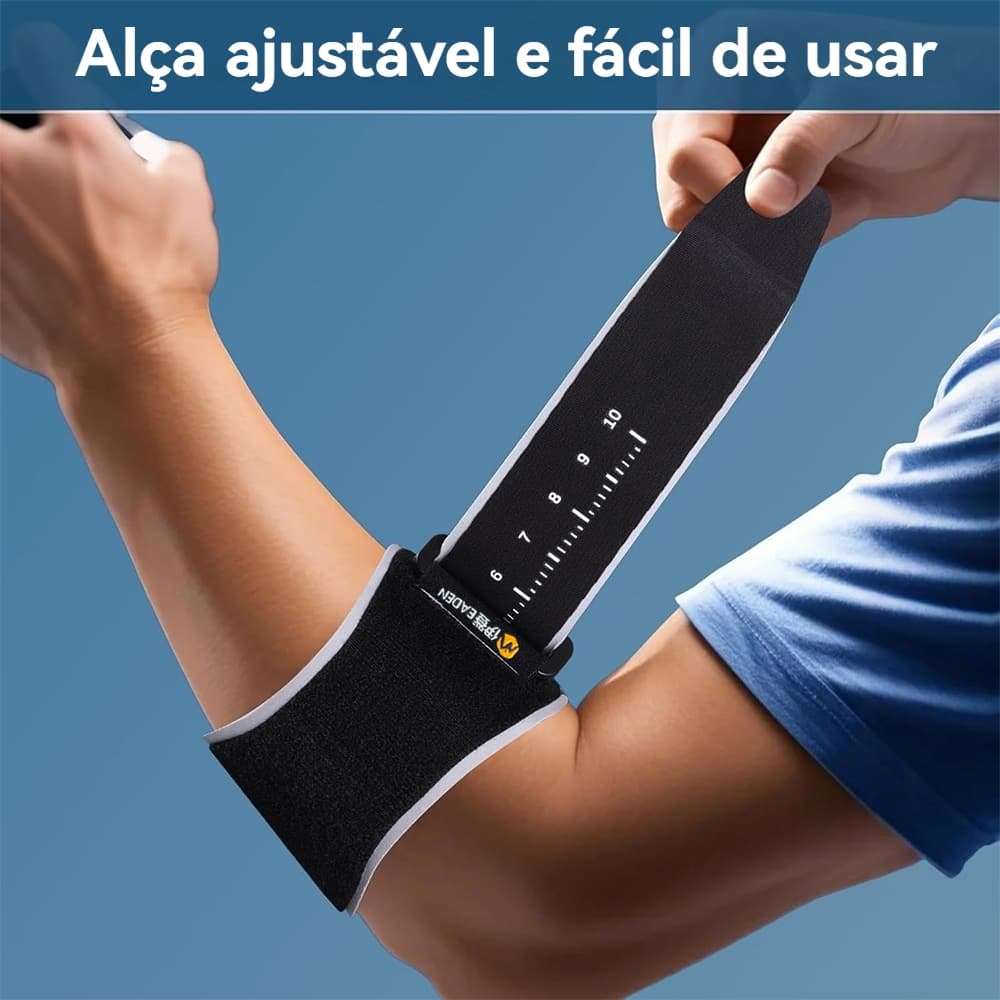 Alça De Suporte De Cotovelo De Golfe Ajustável , Incluindo Junta Removível , Cinta De Compressão Fixa Tênis Masculino
