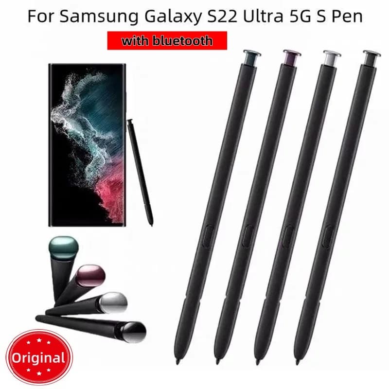 Caneta Stylus Original Para Galaxy S22 Ultra 5G S22Ultra Tela De Toque Do Telefone S Substituição Suporte Ações Ar Bluet