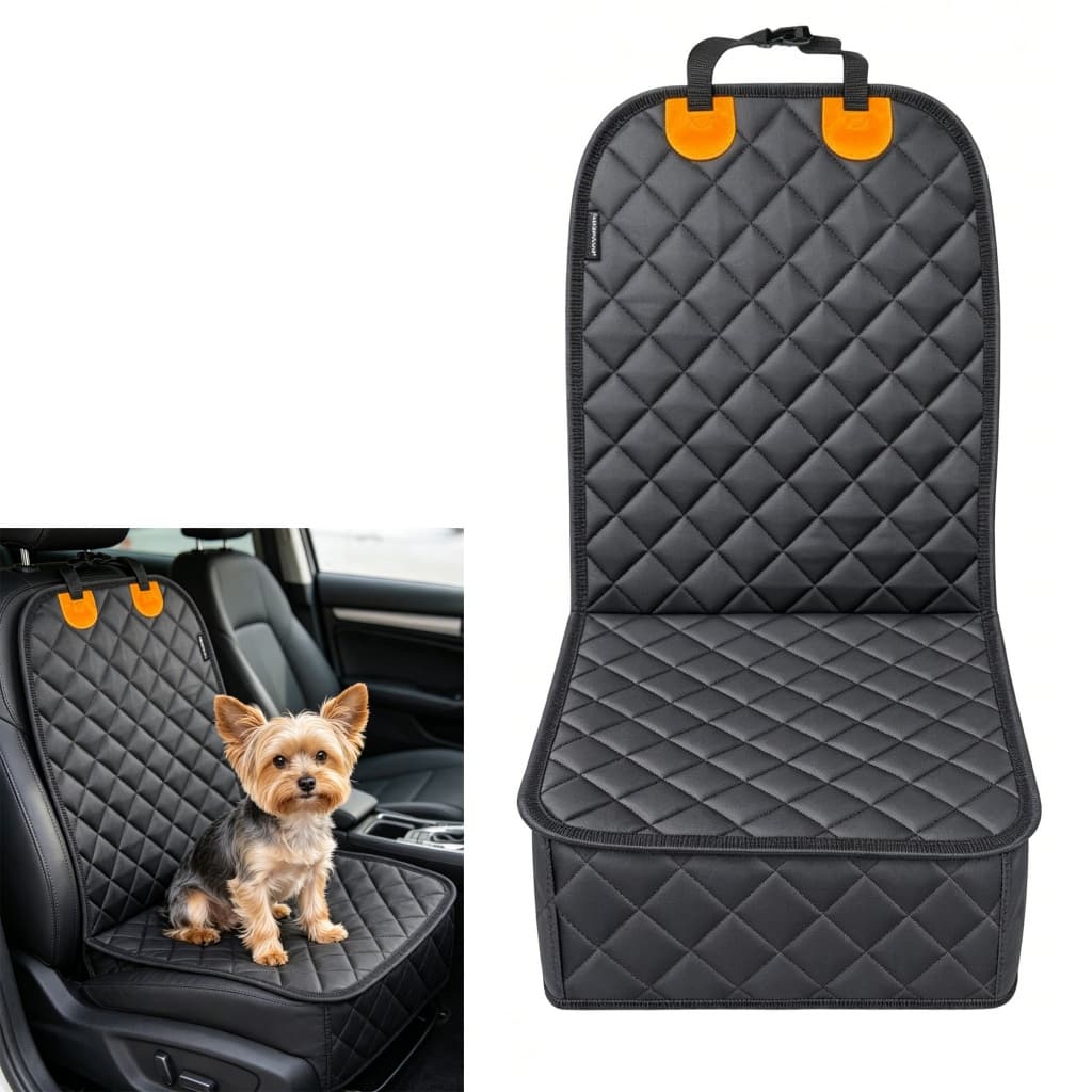 Pare De Se Preocupar Com Patas Molhadas E Derramamentos No Assento De Carro ! Capa Universal Para Dianteiro – À Prova D'