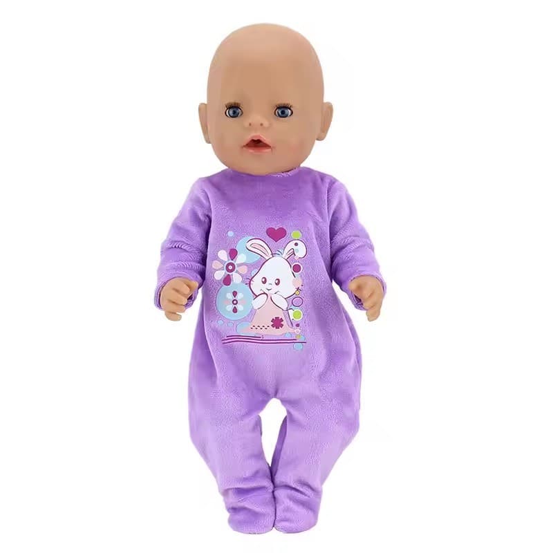 Nova Boneca Ternos De Salto Para De 43cm 17 Polegada Reborn Bebê Bonecas Roupas E Acessórios