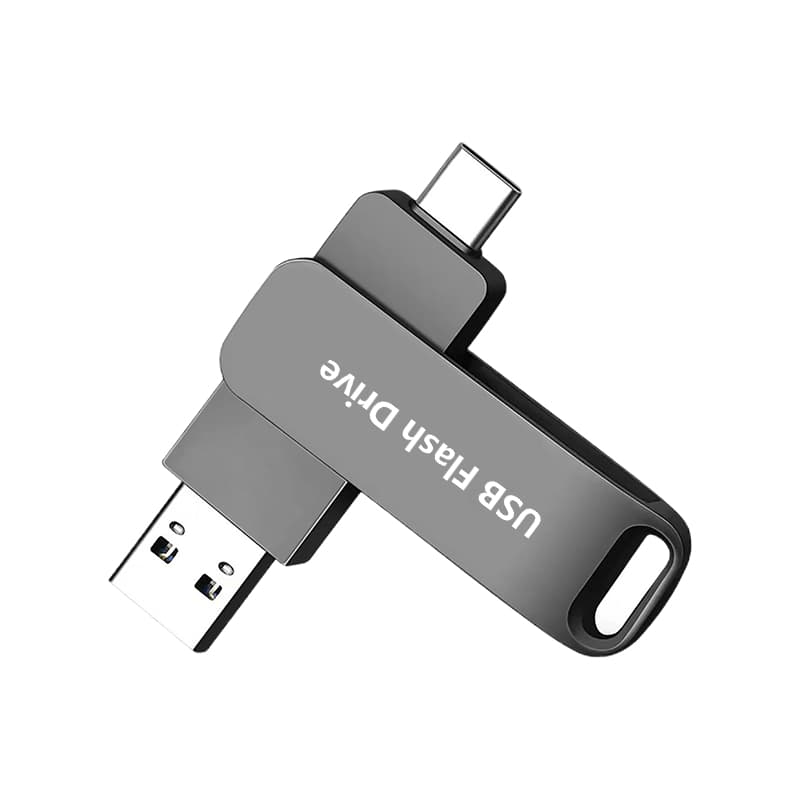 OTG USB C Flash Drive Tipo-A Dual Port Memory Stick Backup De Armazenamento De Telefone De Alta Velocidade Para Android