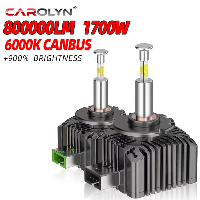 D3S D1S Faróis LED Canbus 1 : 1 HID D2S D4S D5S D8S D1R D2R D3R D4R Lâmpada Automática 8000000lâmpada Lm 1700W Plug & Pl