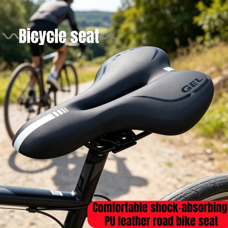 Acessórios de bicicleta especialmente projetados Almofadas de assento de bicicleta de estrada para ciclismo com temporiz