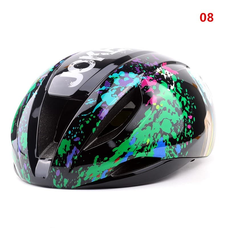 Capacete De Ciclismo Bicicleta Masculino Mtb Feminino EPS Foma + PC Escudo Tamanho M 54 ~ 60cm Bonés De Segurança Ao Ar