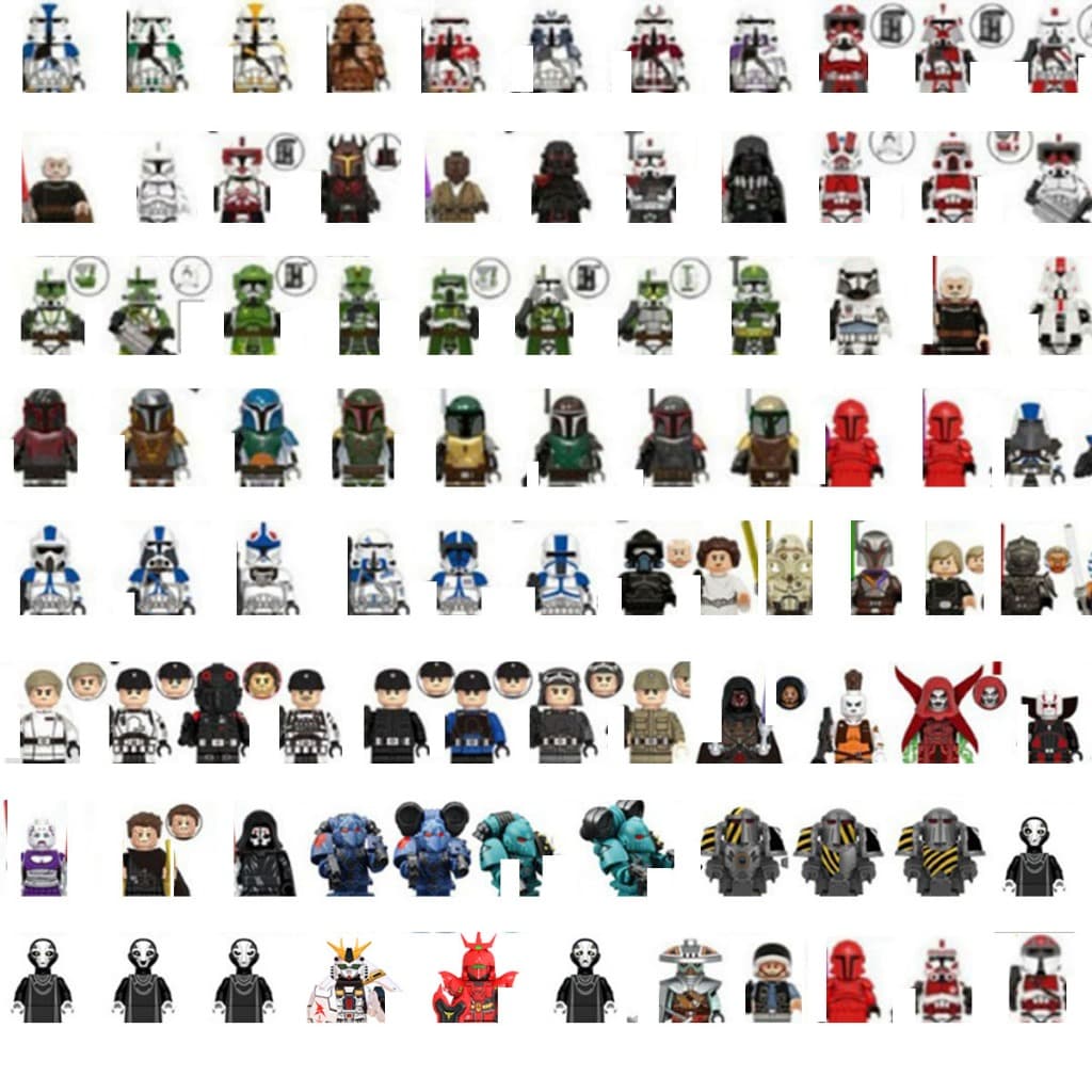 Quebra-Cabeça De Brinquedo De Partículas Pequenas Para Crianças , Figuras De Bloco De Construção , Boneca Modelo nano