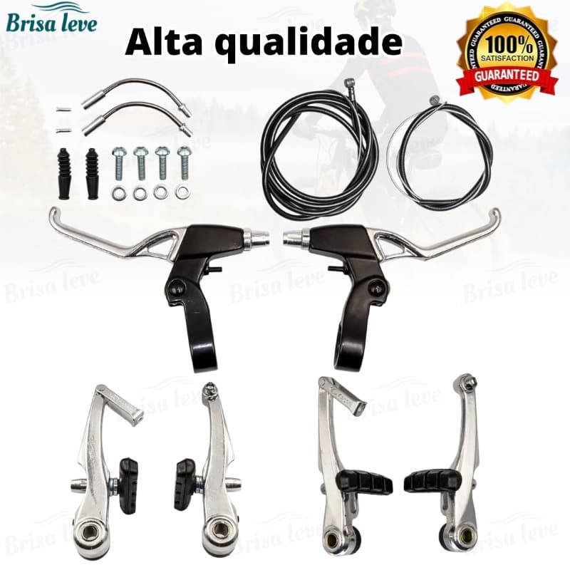 Kit de Freio V-Orbital Aluminio C/Cabo Tipo Logan-BL