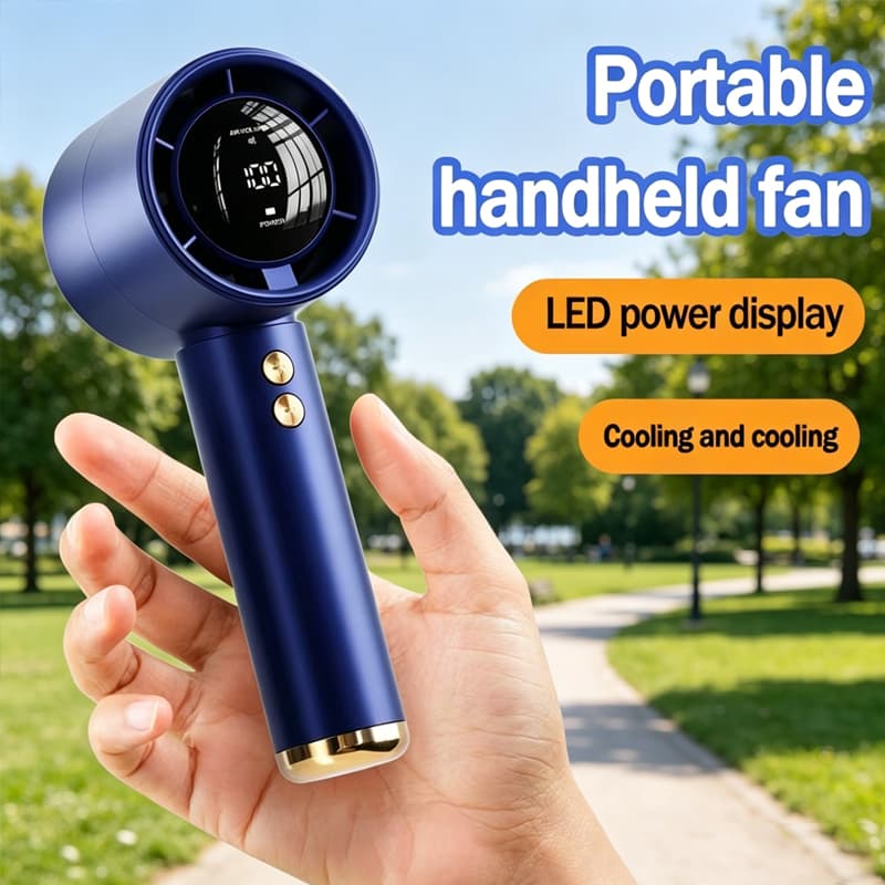 Ventilador Portátil Com Alta Velocidade Do Vento E Turbo Ajustável De 100 Velocidades , Mini USB Adequado Para Viagens P
