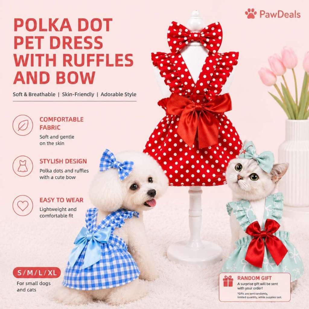 Estilo Bonito Roupas Para Animais De Estimação Cão E Gato Vestidos De Princesa Gravata Borboleta Formais Versáteis