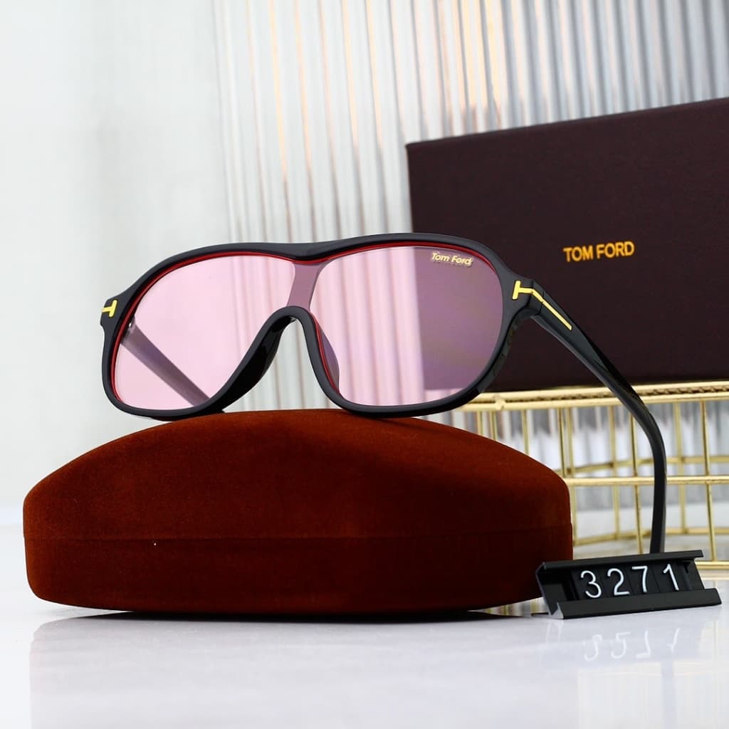 Óculos De Sol Estilo Sapo Em Forma De T , Novos Da Moda 2024 , Europeu E Americano , Armação Grande Personalizada , Vers