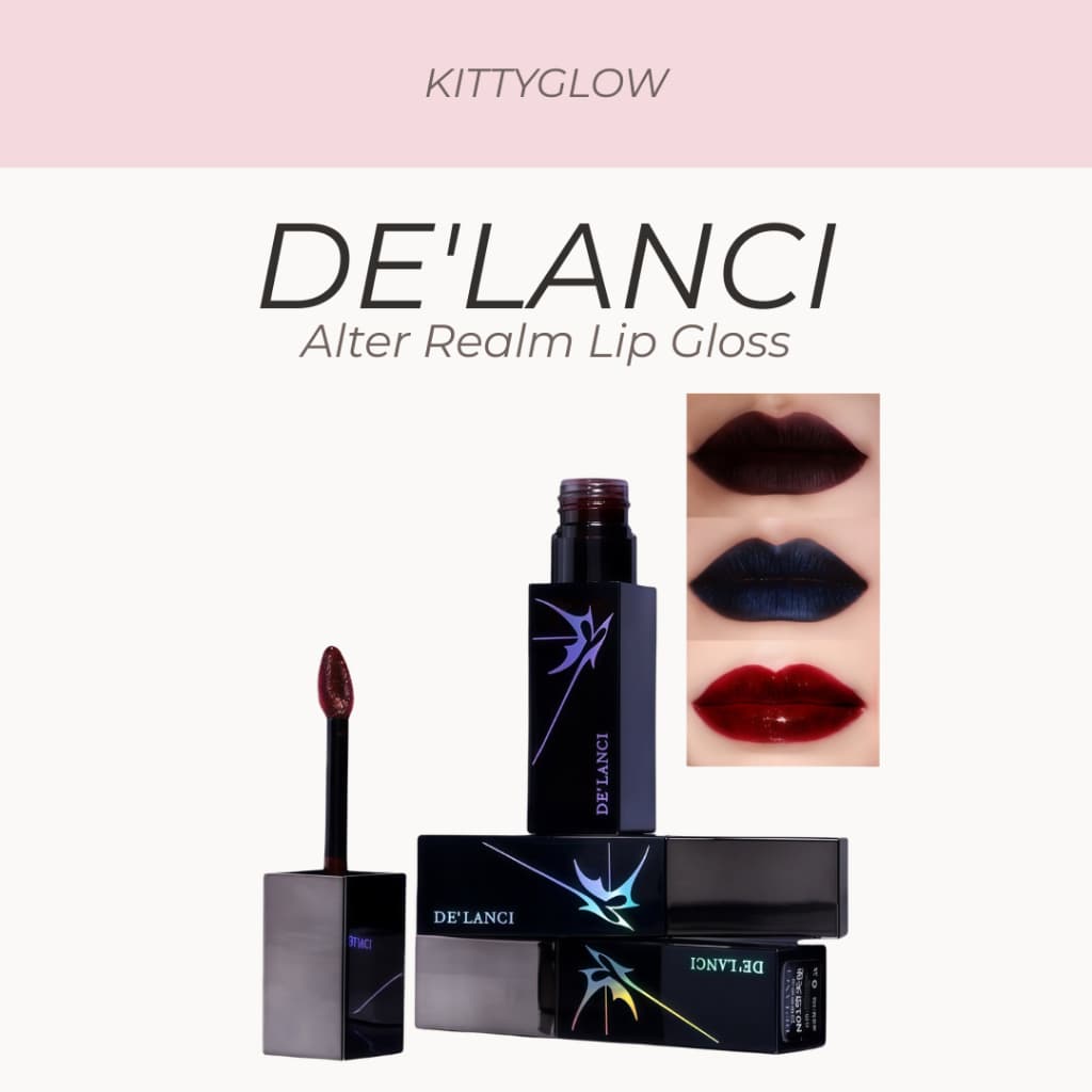 DE'LANCI Alter Realm Lip Gloss Alto Brilho