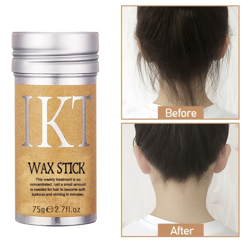 Bastão De Cera De Cabelo , Para Liso Flyaways Creme De Estilo Não Gorduroso , Gel De Pomada Em Controle De Borda De Peru