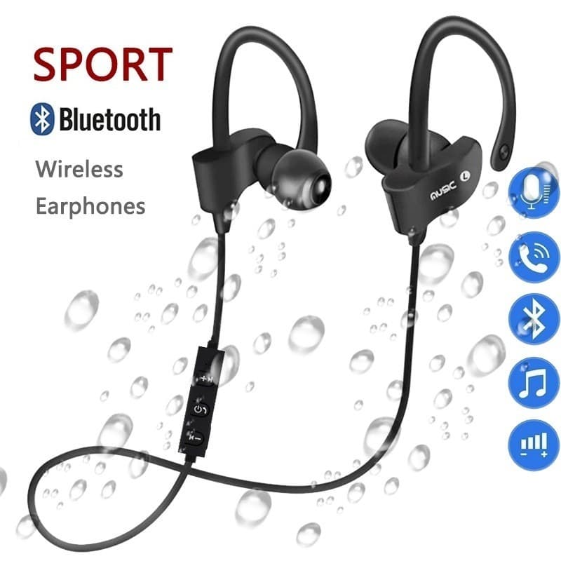 Fones De Ouvido Sem Fio Bluetooth Fone Música Esporte Jogos Handsfree Para Todos Os Smartphones