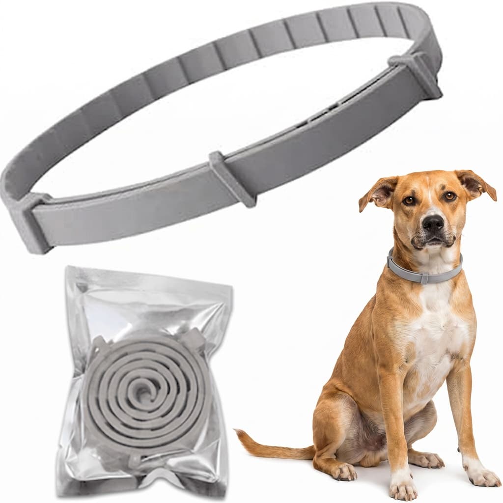 Proteção Contra Pulgas E Carrapatos – Coleiras Ajustáveis De Silicone Para Cães Gatos