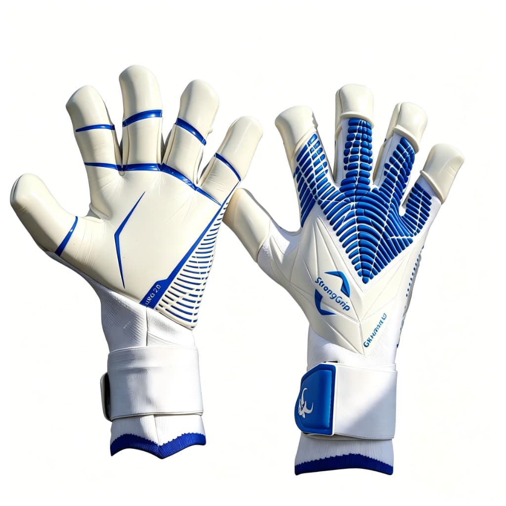 Luvas De Goleiro De Futebol – Aperto Respirável , De Nível Profissional , Látex Antiderrapante , design De Punho De Dedo