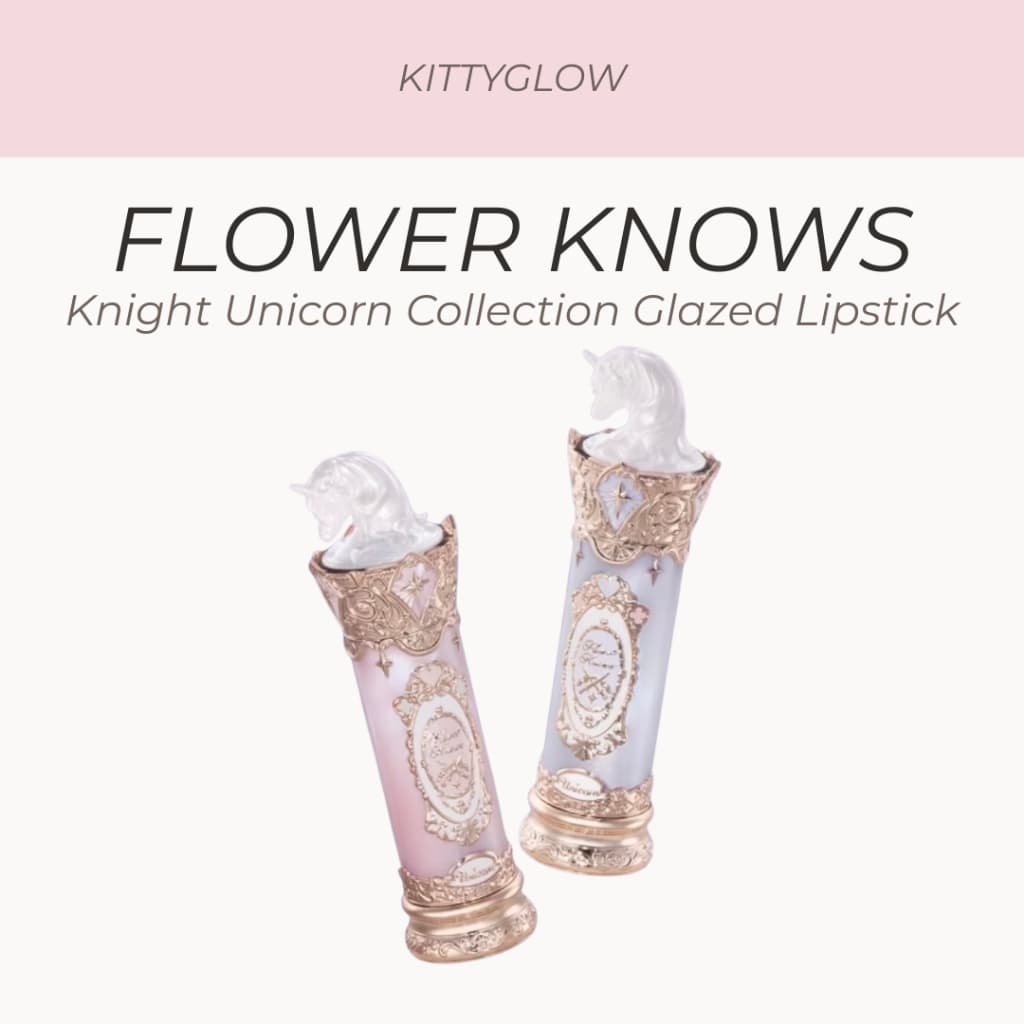 Batom Vitrificado FLOWER KNOWS Knight Unicorn Collection