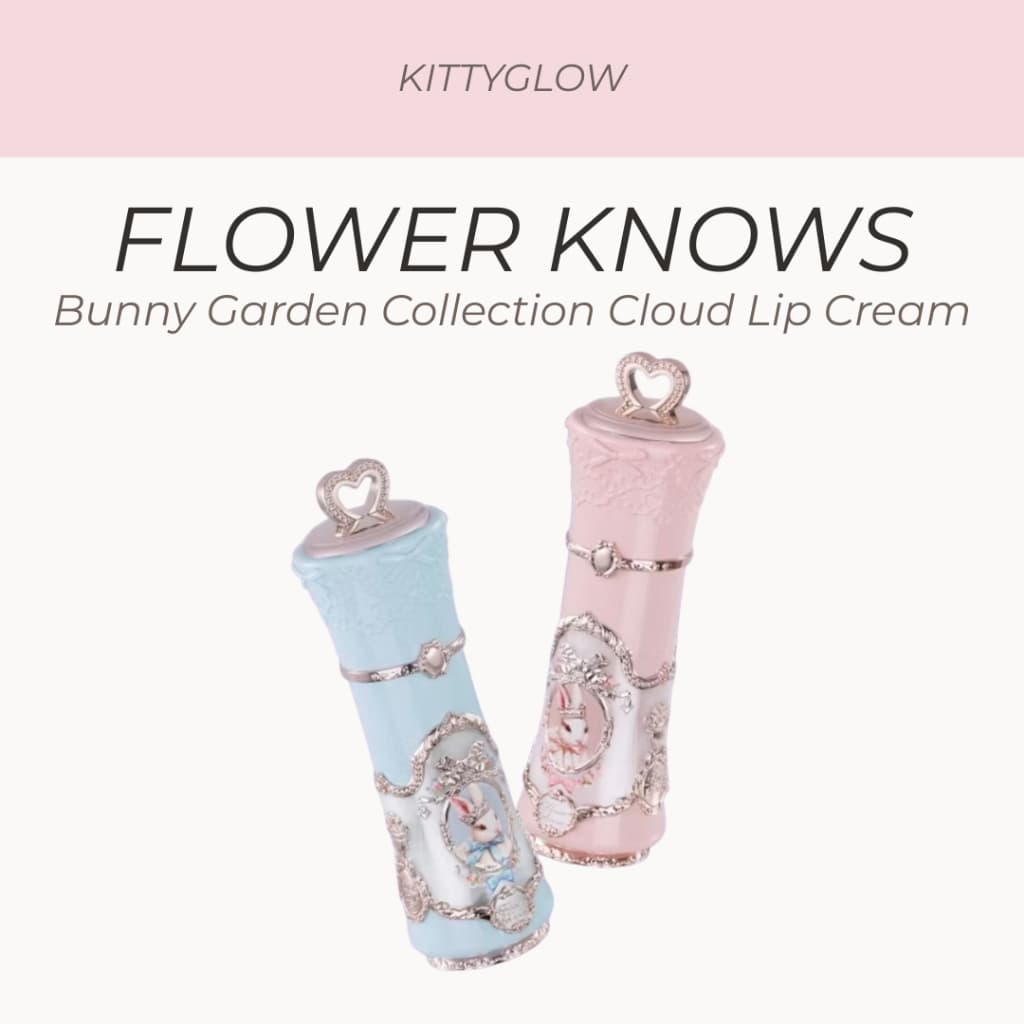 FLOWER KNOWS Bunny Garden Collection Creme Labial Em Nuvem