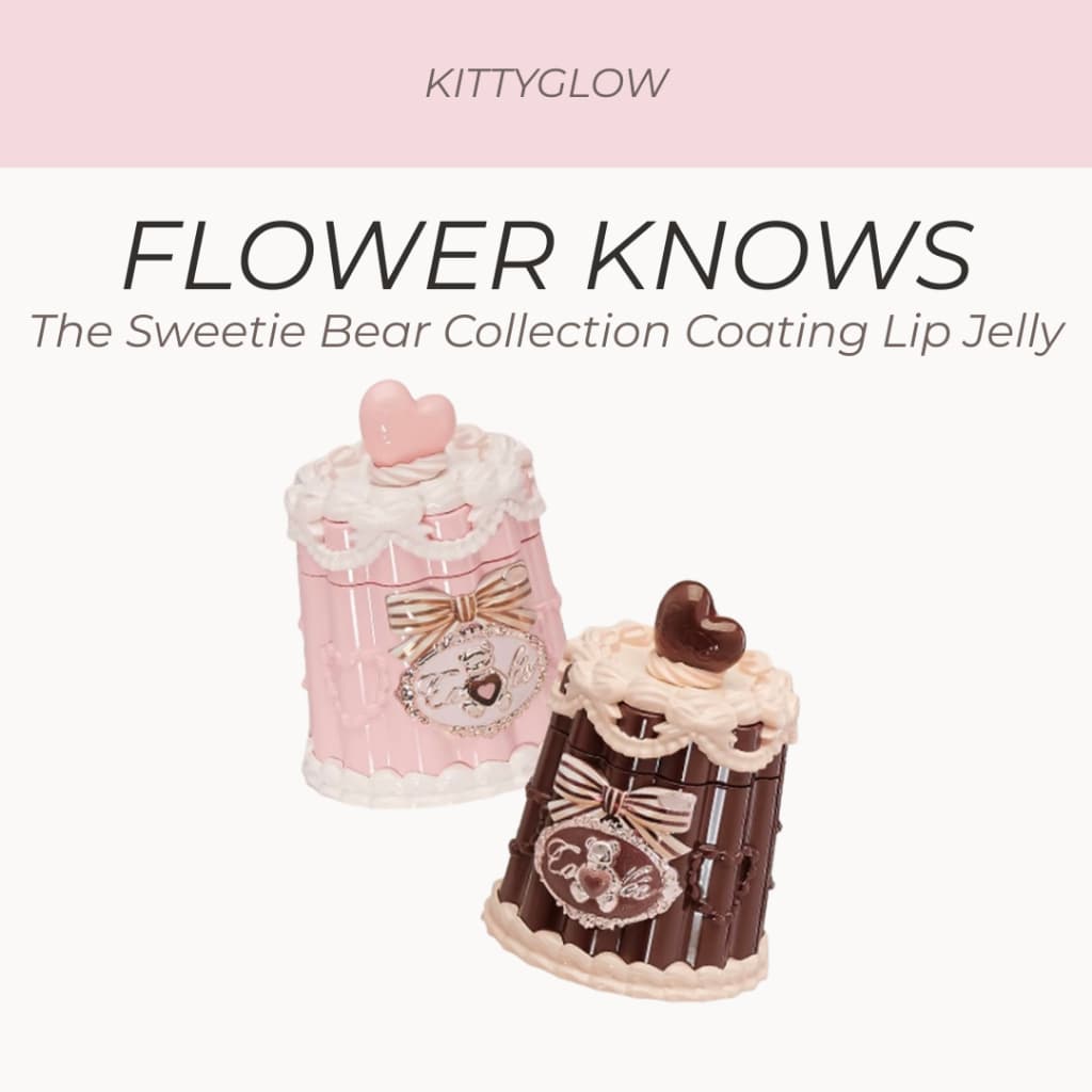 Flor KNOWS The Sweetie Bear Collection Gel Labial Com Revestimento