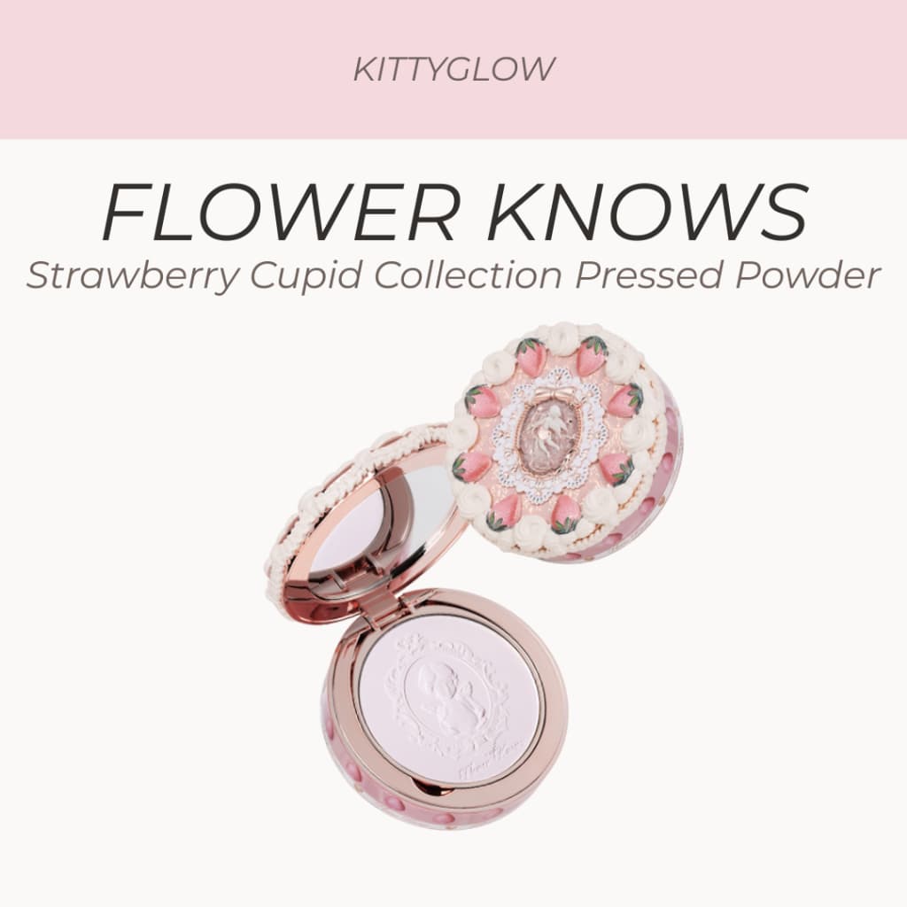 FLOWER KNOWS Pó Prensado Da Coleção Strawberry Cupid
