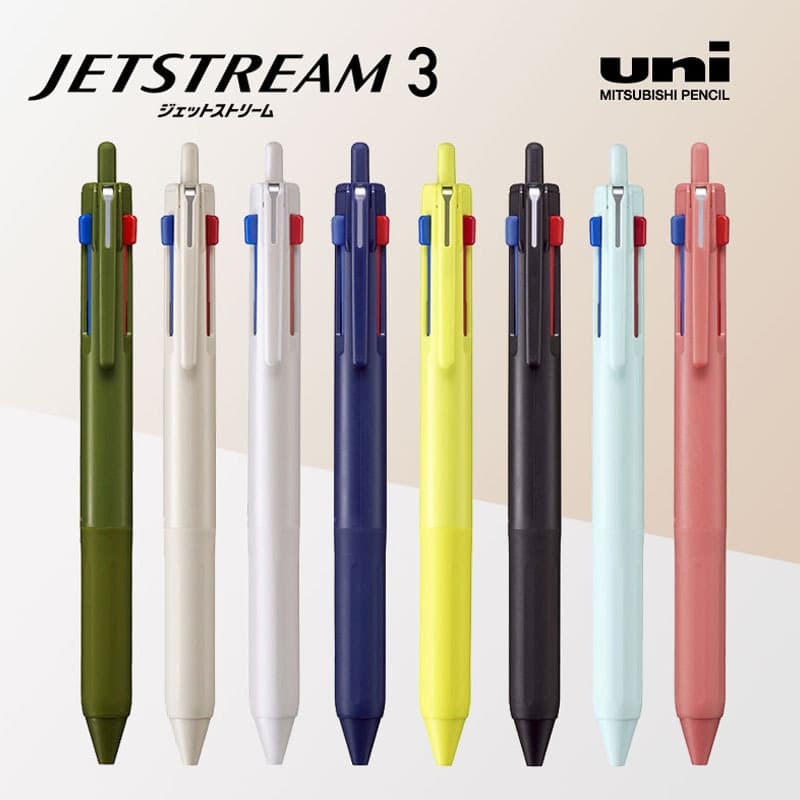 1 Unidade Japão Uni JETSTREAM SXE3-507 Caneta De Óleo Três Em Um 0.5/0.7 Mm