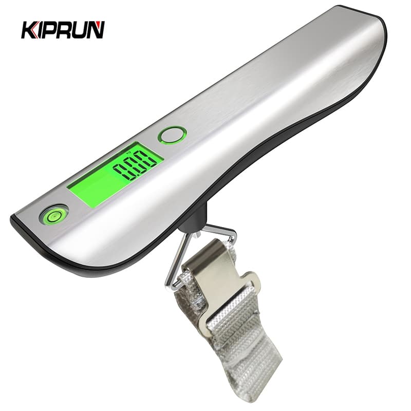 Balança Digital De Bagagem KIPRUN , De Peso Para De Viagem Máxima De 50 Kg/110 Libras , Com Prático Nível De Bolha E Fit