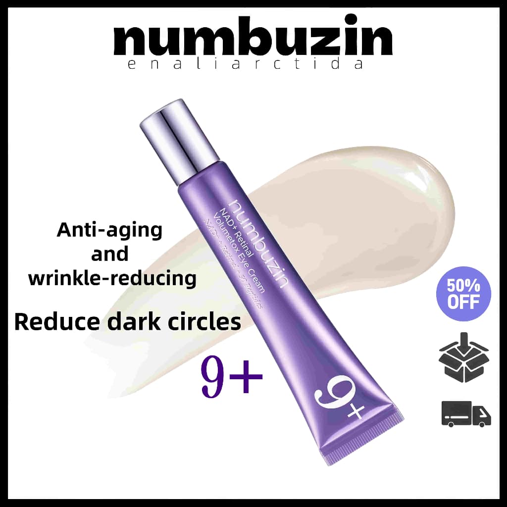 7.7 (numbuzin) No . 9 NAD + Retinol Volumetox Creme Para Olhos | Adequado Todos Os Tipos De Pele 20ml