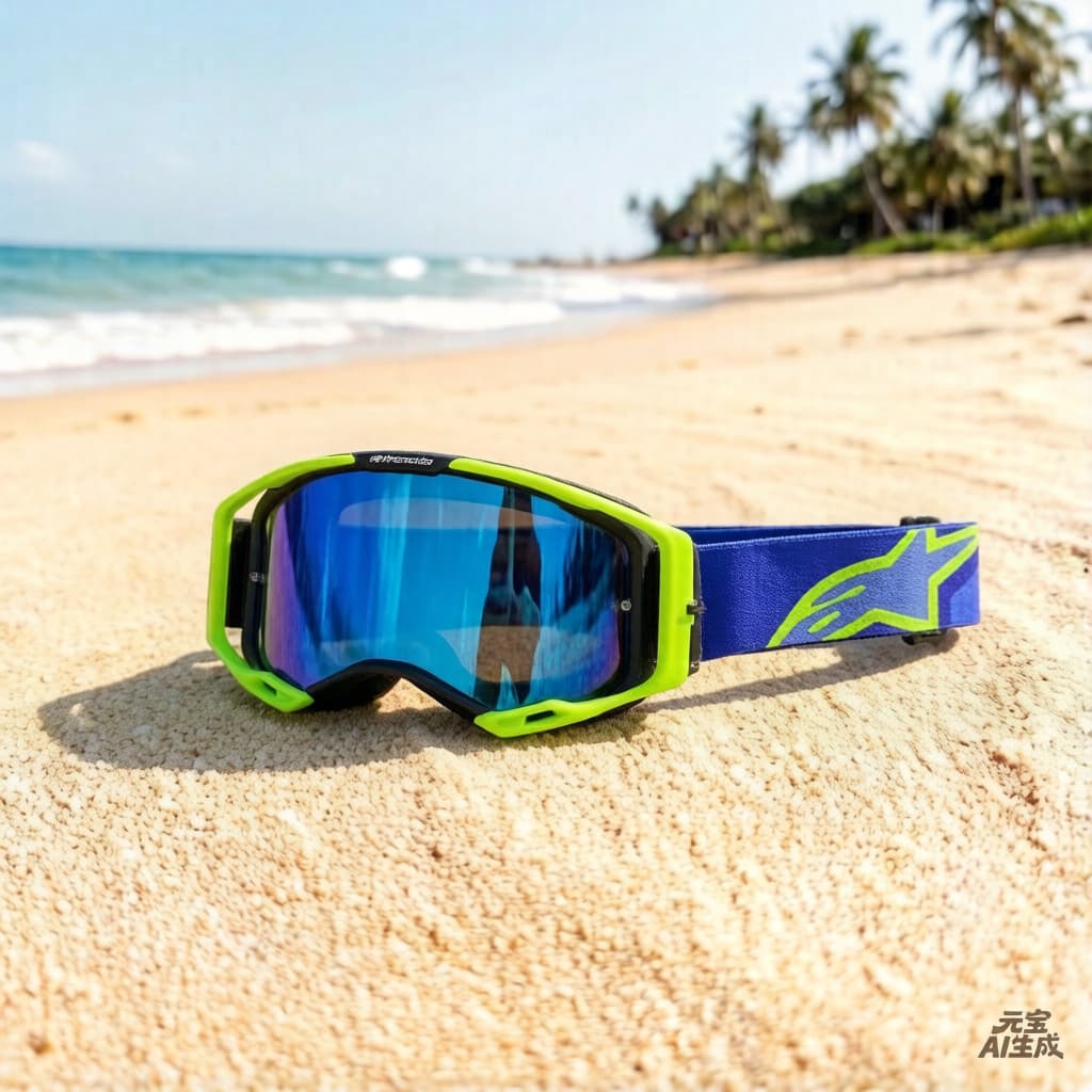 Óculos De Equitação De Motocicleta off-road Alpinestars A-star VISION Vento E Areia De 10 Cores