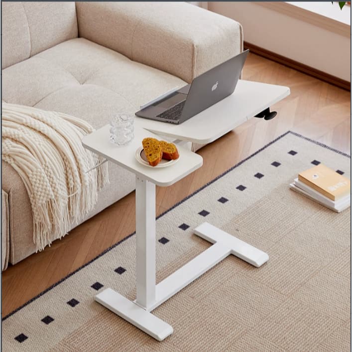 Mesa para Notebook Ergonômica Luxo com Altura Ajustável e Tampo Reclinável para Cama Sofá Escritório