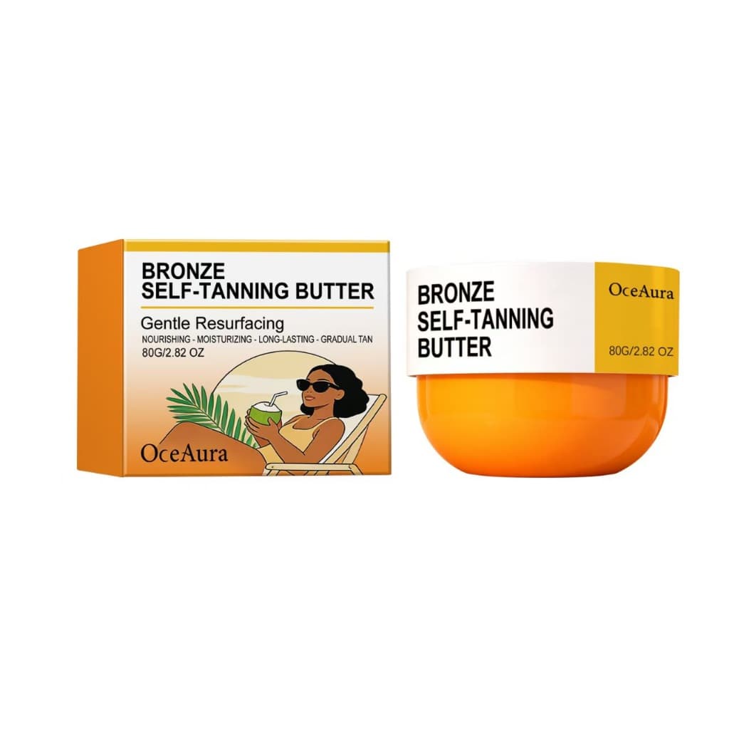 Creme Bronzeador - Manteiga para Bronzeamento Gradual com Cuidados Ativos para a Pele - Sem Laranja - 2.82 fl oz (1)