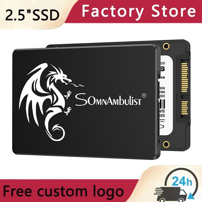 Unidade de estado sólido integrada SATA III de alta velocidade 480 GB-120 GB SSD de 2.5 polegadas
