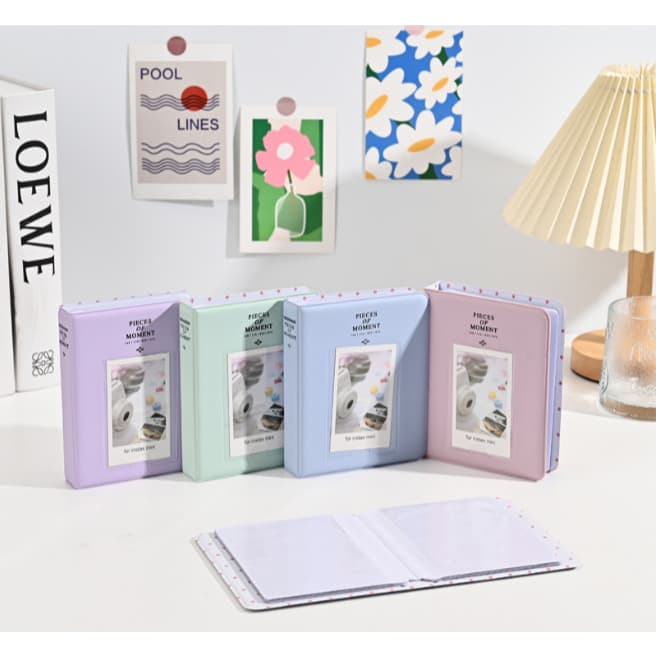 Álbum de Fotos para Câmera Pollaroid Instax Mini Capa Dura de 3 polegadas é