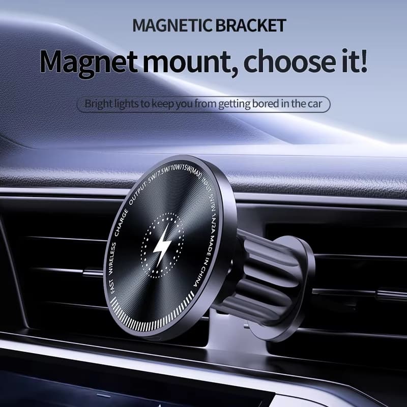 Saída de ar do ar-condicionado Suporte Celular Automotivo Magnético Imã 360° Veicular Ccarro