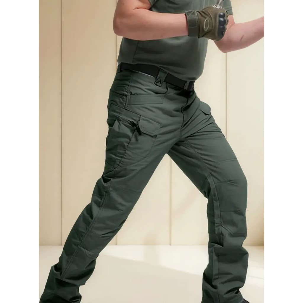 Calça Tática Masculina Cargo 6 Bolsos Militar Poly Ripstop Reforçada Resistente Trabalho Motoqueiro