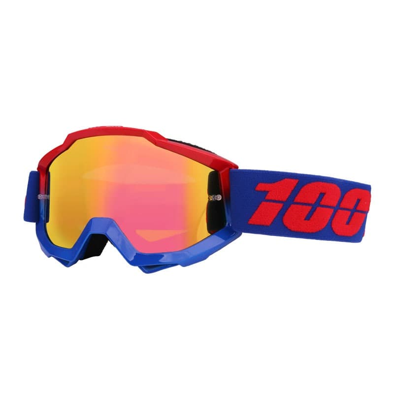 100 % Masculino Feminino Fora Da Estrada Capacete Motocicleta Óculos De Motocross À Prova De Vento Proteção MTB Equitaçã