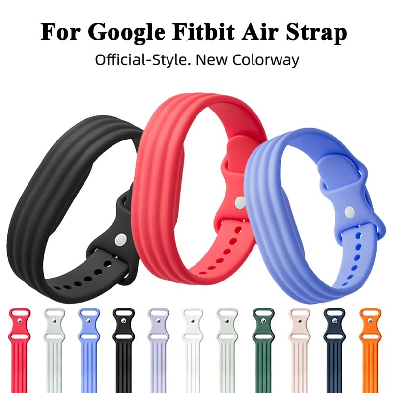 Pulseira De Silicone Macio Para Google Fitbit Air , Esportiva Cinto De Substituição